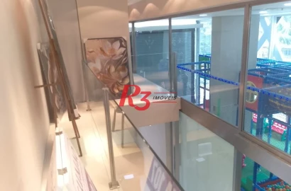 Loja para alugar, 100 m² por R$ 12.000,00/mês - Gonzaga - Santos/SP
