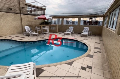 Apartamento com 2 dormitórios à venda, 90 m² por R$ 750.000,00 - Embaré - Santos/SP
