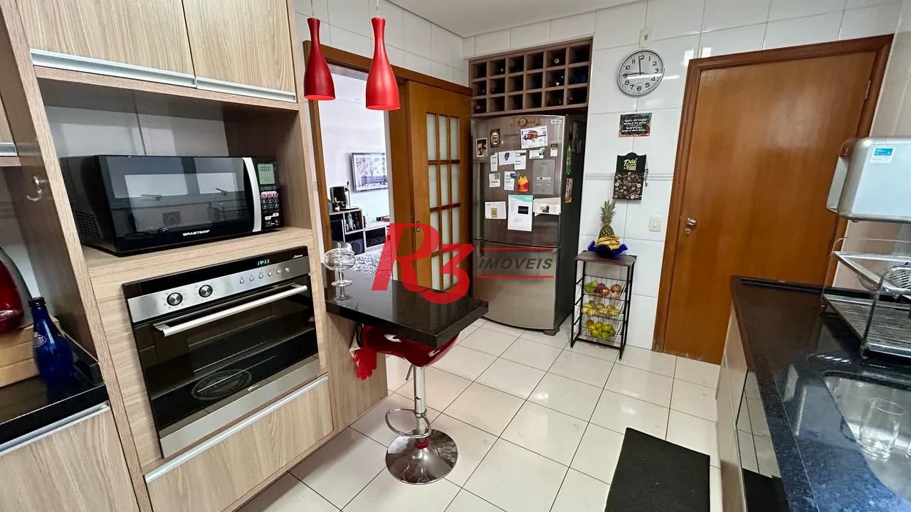 Apartamento com 2 dormitórios à venda, 90 m² por R$ 750.000,00 - Embaré - Santos/SP