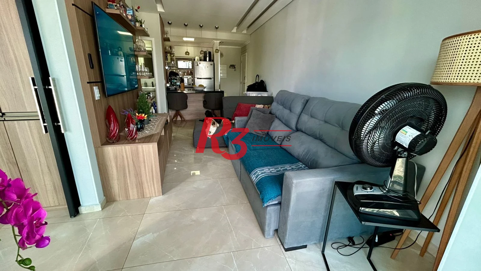Apartamento com 2 dormitórios à venda, 63 m² por R$ 1.500.000,00 - Pompéia - Santos/SP