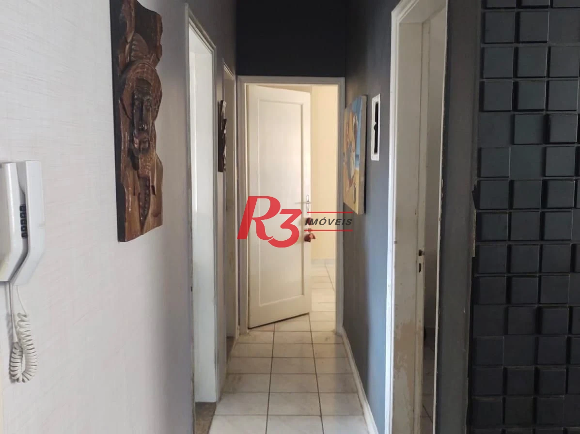 Apartamento com 2 dormitórios à venda, 70 m² por R$ 373.000,00 - Vila Matias - Santos/SP
