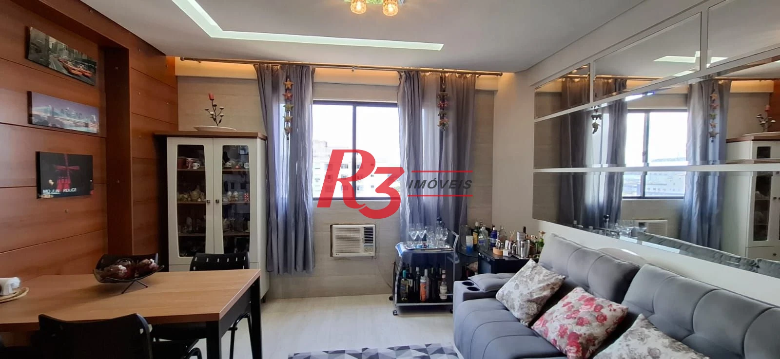Apartamento com 3 dormitórios à venda, 142 m² por R$ 860.000,00 - Aparecida - Santos/SP