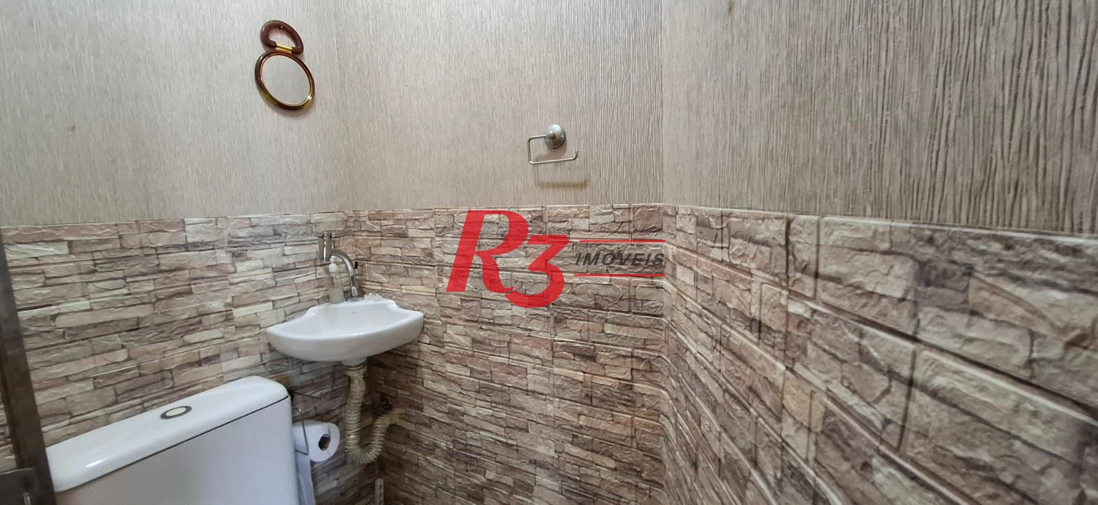 Apartamento com 3 dormitórios à venda, 142 m² por R$ 860.000,00 - Aparecida - Santos/SP