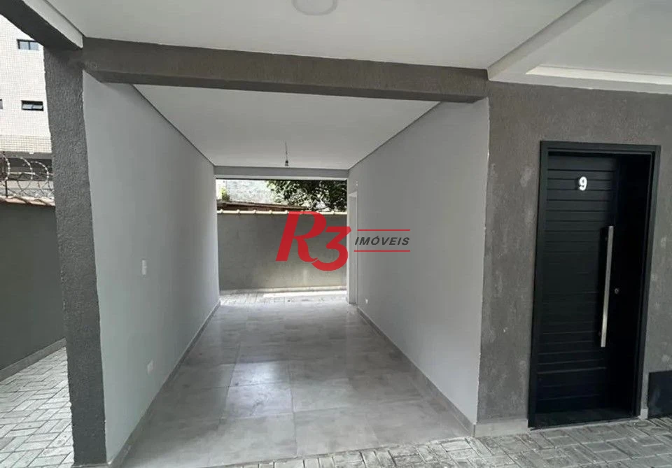 Village com 2 dormitórios para alugar, 116 m² por R$ 5.000,02/mês - Marapé - Santos/SP