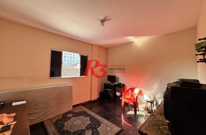 Apartamento à venda, 45 m² por R$ 300.000,00 - Encruzilhada - Santos/SP