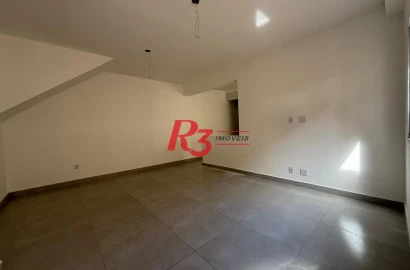 Casa com 3 dormitórios à venda, 134 m² por R$ 600.000,00 - Estuário - Santos/SP