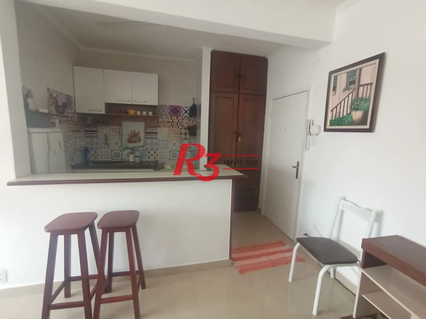 Kitnet, 36 m² - venda por R$ 330.000,00 ou aluguel por R$ 3.000,00/mês - Gonzaga - Santos/SP