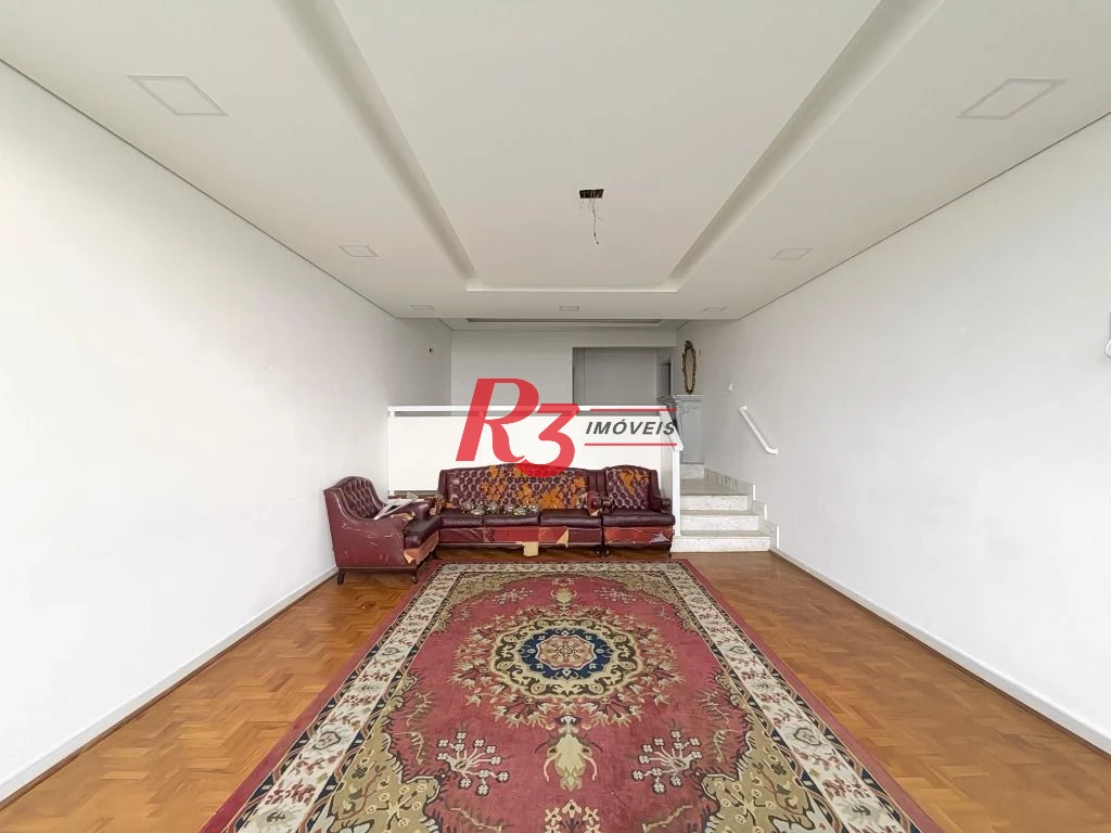 Apartamento com 3 dormitórios à venda, 166 m² por R$ 1.590.000,00 - Gonzaga - Santos/SP