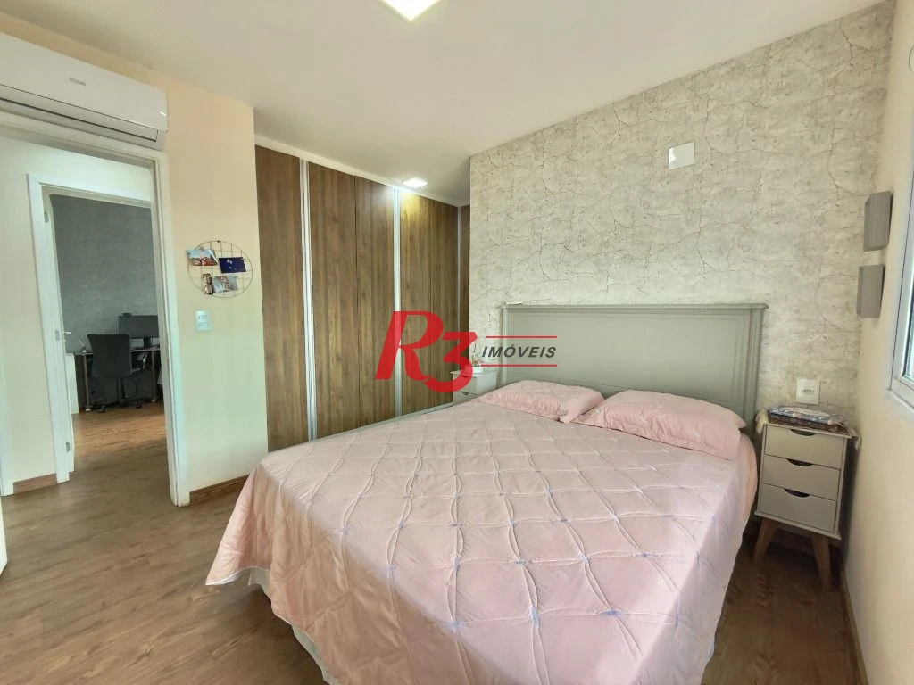 Apartamento com 3 dormitórios à venda, 111 m² por R$ 1.200.000,00 - Ponta da Praia - Santos/SP