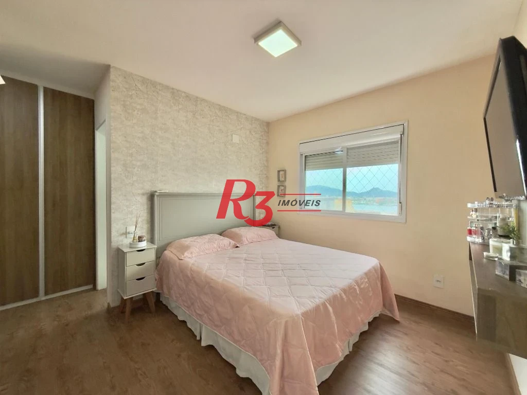 Apartamento com 3 dormitórios à venda, 111 m² por R$ 1.200.000,00 - Ponta da Praia - Santos/SP
