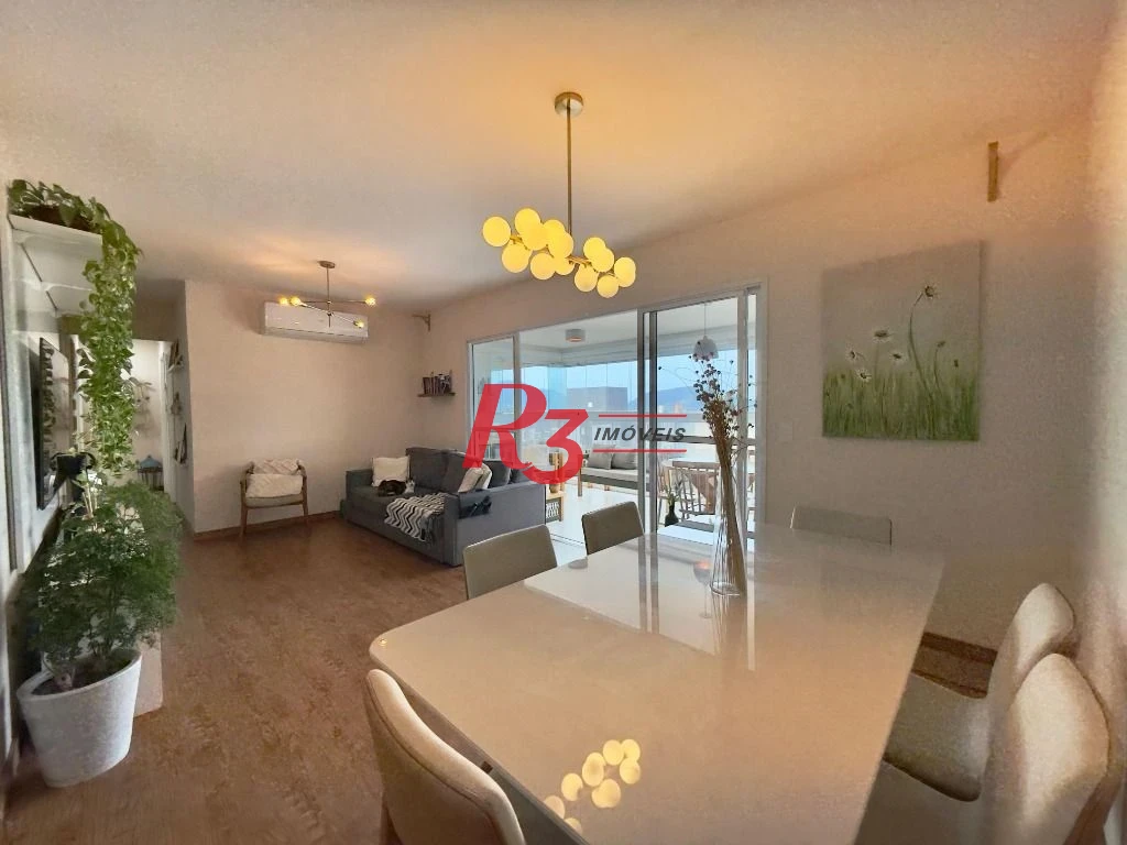 Apartamento com 3 dormitórios à venda, 111 m² por R$ 1.200.000,00 - Ponta da Praia - Santos/SP
