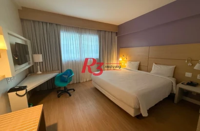 Studio à venda, 24 m² por R$ 350.000 - Gonzaga - Santos/SP