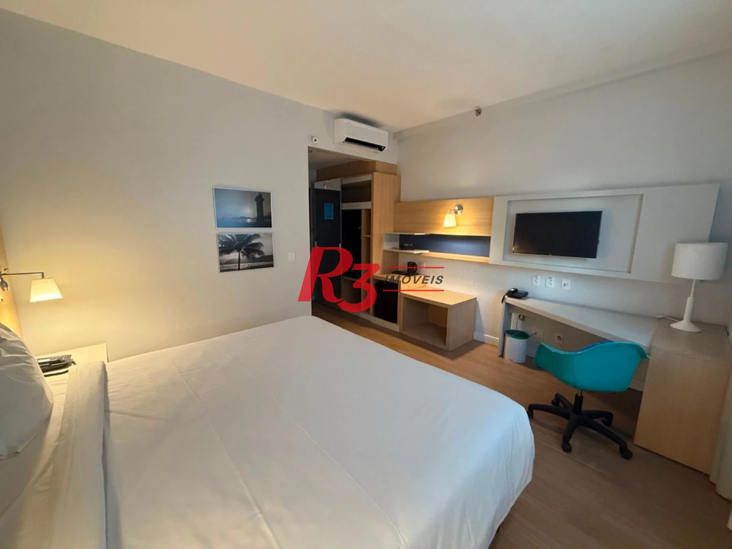 Studio à venda, 24 m² por R$ 350.000 - Gonzaga - Santos/SP