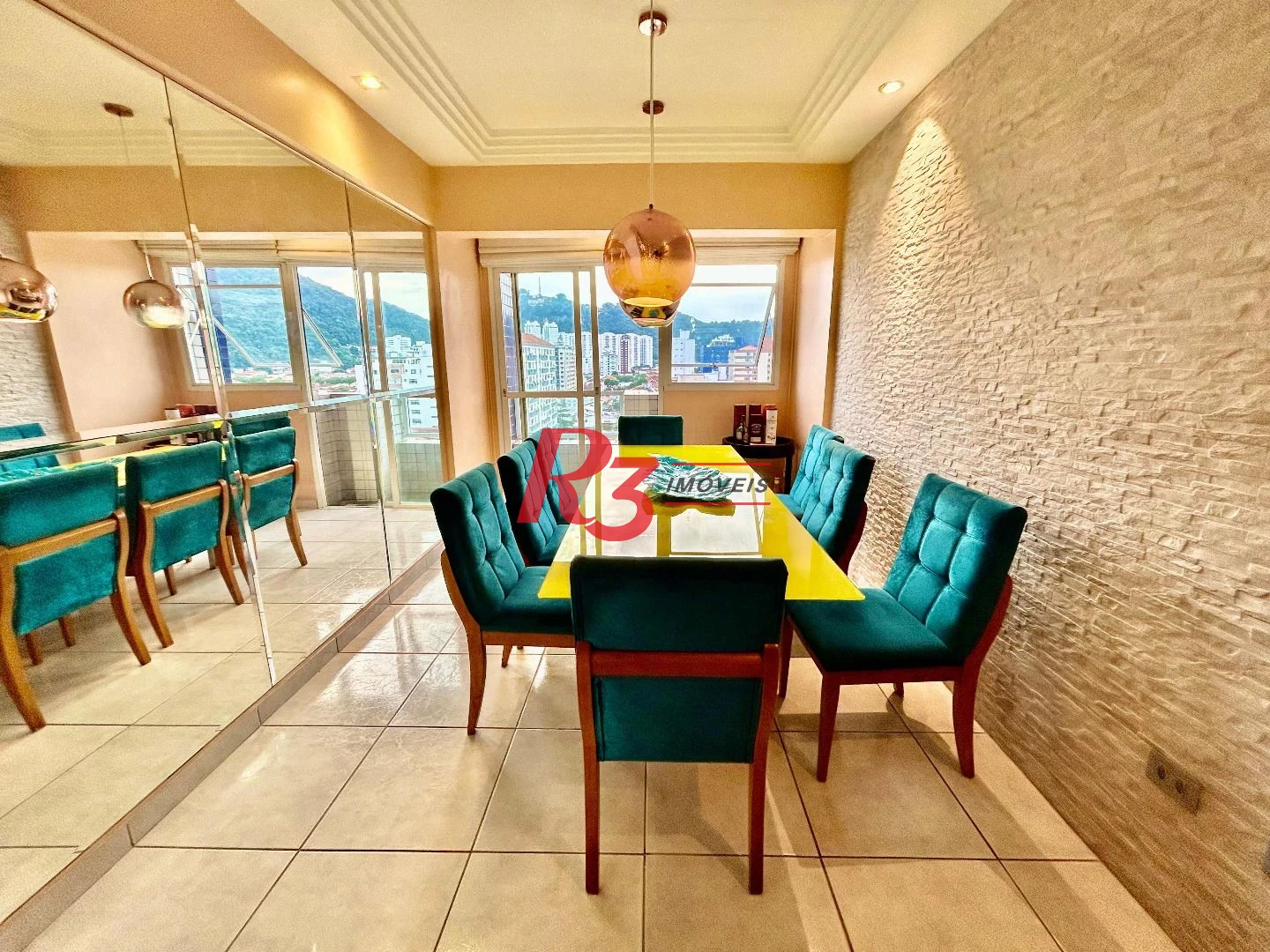 Cobertura com 3 dormitórios à venda, 137 m² por R$ 1.200.000,00 - Campo Grande - Santos/SP