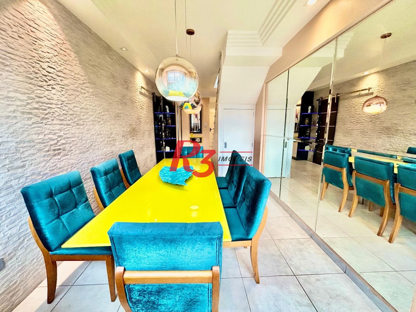 Cobertura com 3 dormitórios à venda, 137 m² por R$ 1.200.000,00 - Campo Grande - Santos/SP