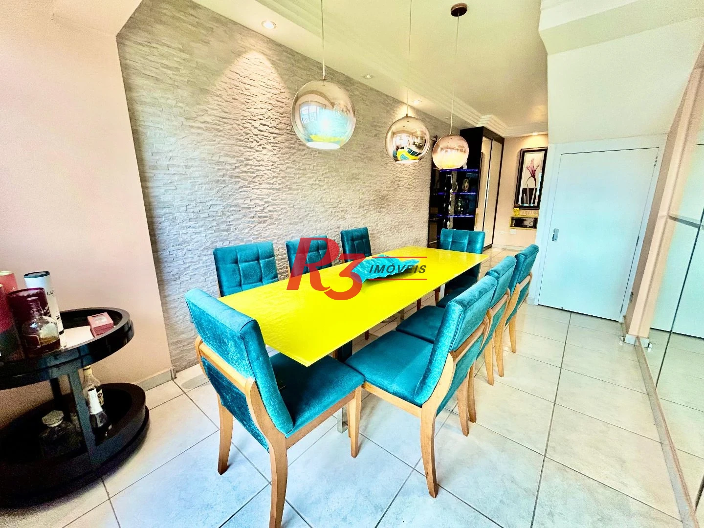 Cobertura com 3 dormitórios à venda, 137 m² por R$ 1.200.000,00 - Campo Grande - Santos/SP