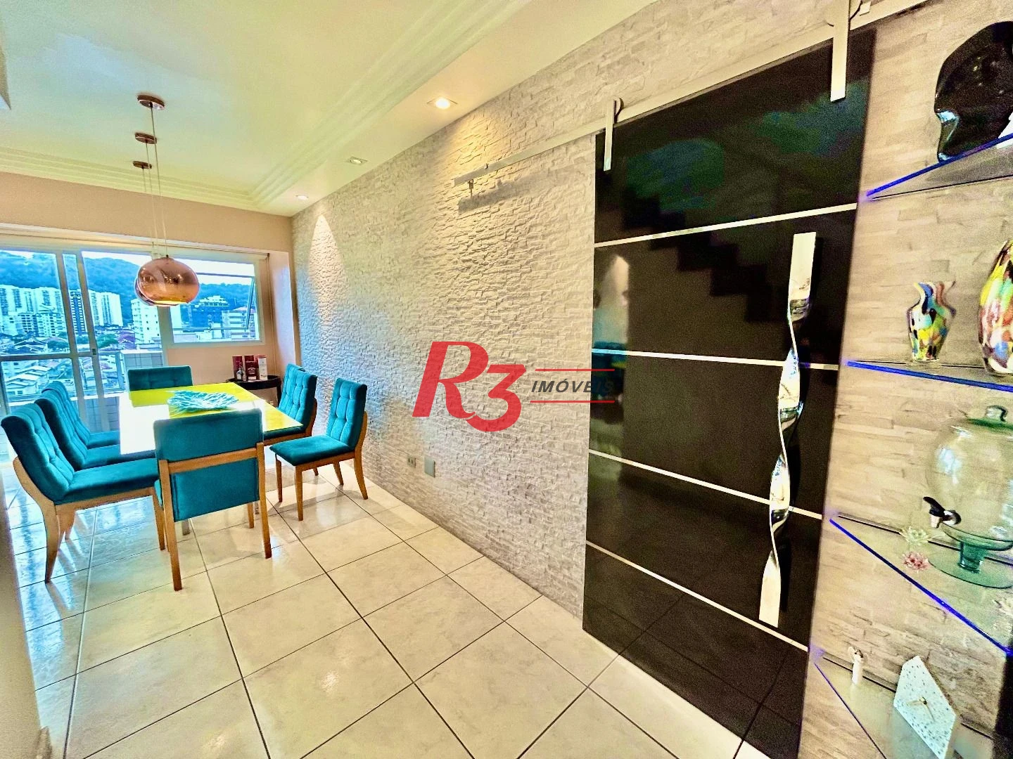 Cobertura com 3 dormitórios à venda, 137 m² por R$ 1.200.000,00 - Campo Grande - Santos/SP