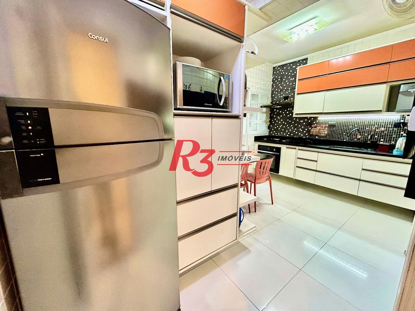 Cobertura com 3 dormitórios à venda, 137 m² por R$ 1.200.000,00 - Campo Grande - Santos/SP