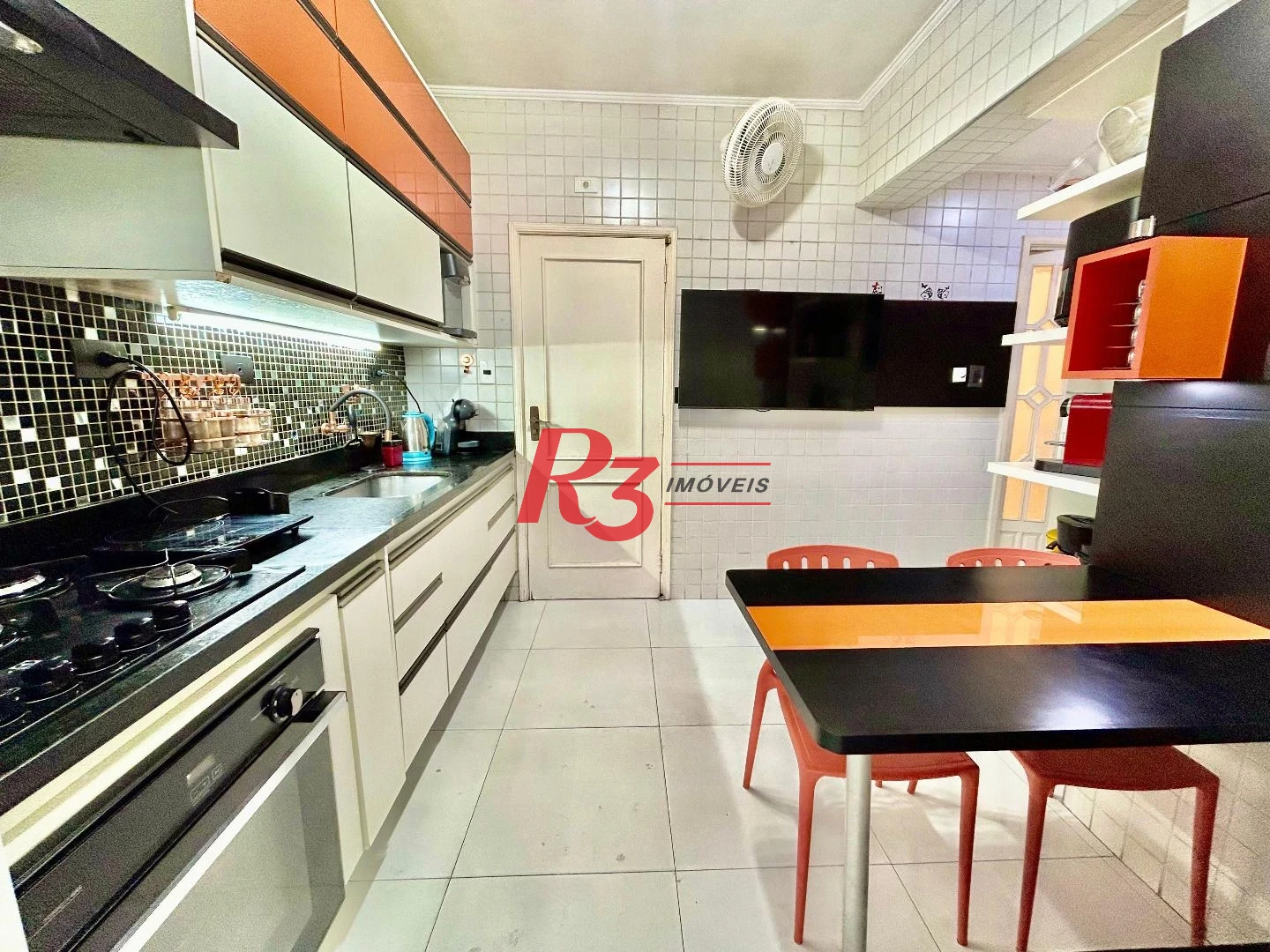 Cobertura com 3 dormitórios à venda, 137 m² por R$ 1.200.000,00 - Campo Grande - Santos/SP
