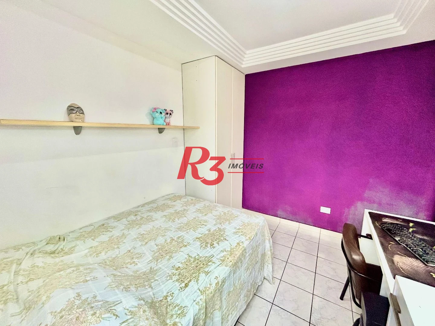 Cobertura com 3 dormitórios à venda, 137 m² por R$ 1.200.000,00 - Campo Grande - Santos/SP