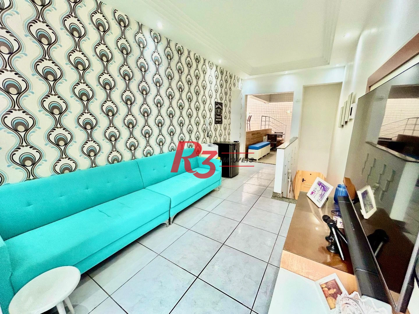 Cobertura com 3 dormitórios à venda, 137 m² por R$ 1.200.000,00 - Campo Grande - Santos/SP