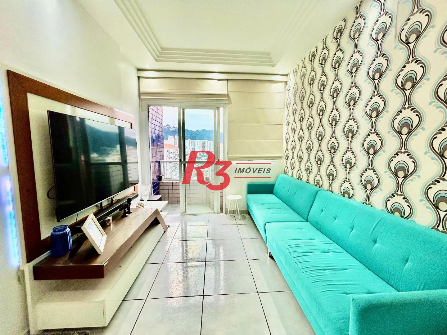 Cobertura com 3 dormitórios à venda, 137 m² por R$ 1.200.000,00 - Campo Grande - Santos/SP