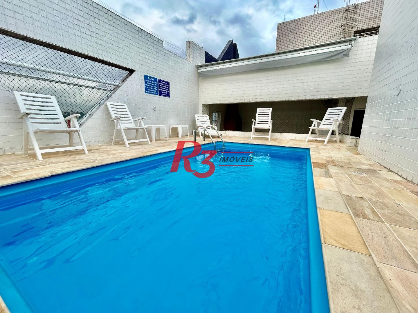 Cobertura com 3 dormitórios à venda, 137 m² por R$ 1.200.000,00 - Campo Grande - Santos/SP