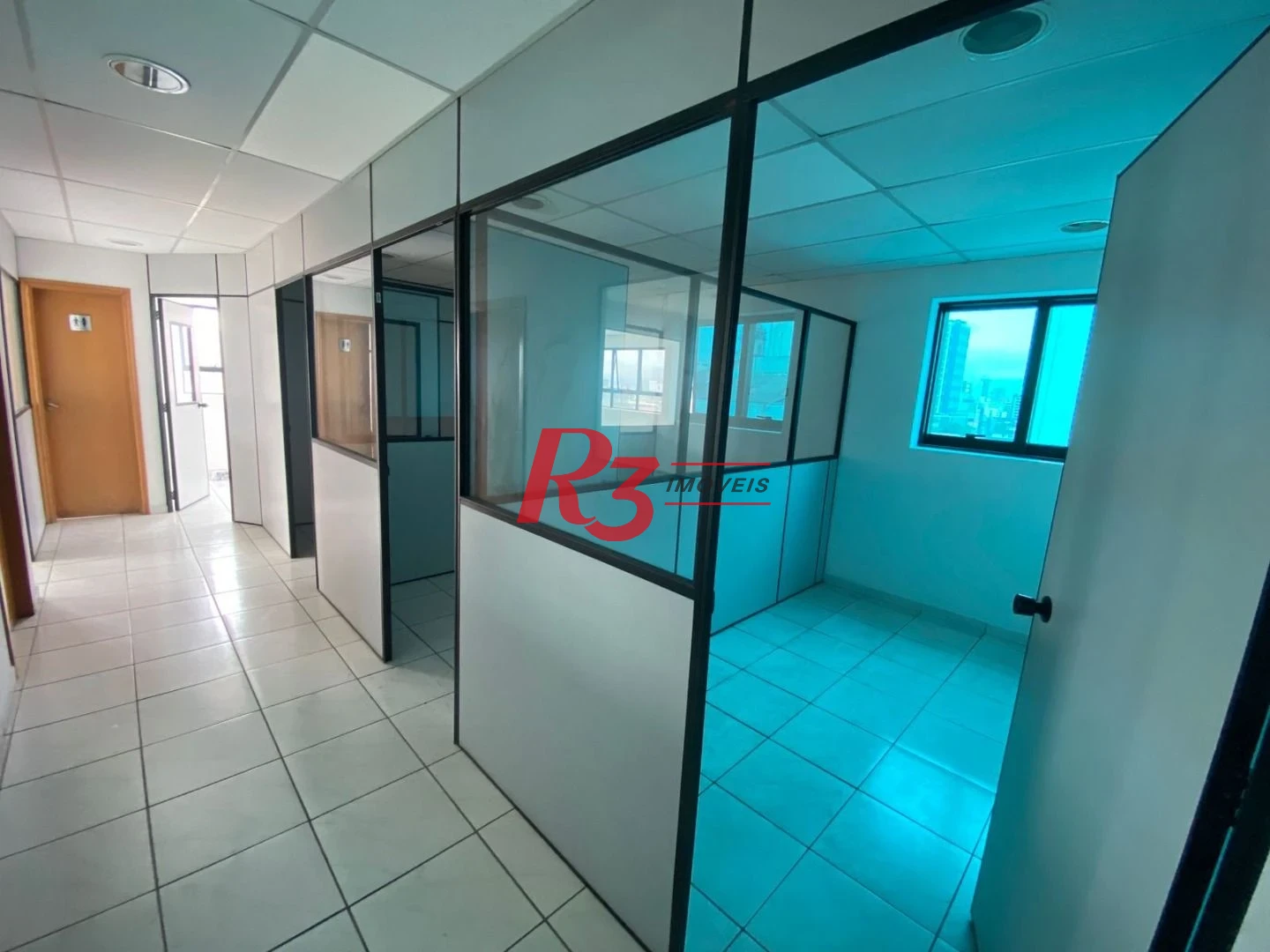 Sala para alugar, 90 m² - Vila Mathias - Santos/SP