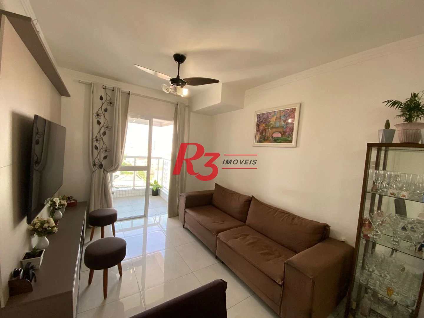 Apartamento com 2 dormitórios à venda, 72 m² por R$ 795.000,00 - Embaré - Santos/SP