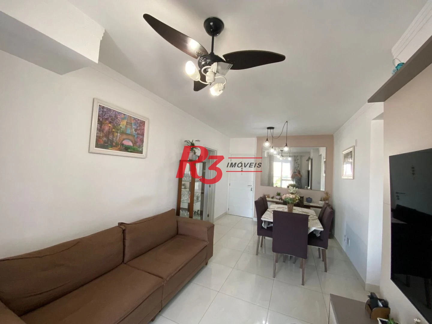 Apartamento com 2 dormitórios à venda, 72 m² por R$ 795.000,00 - Embaré - Santos/SP