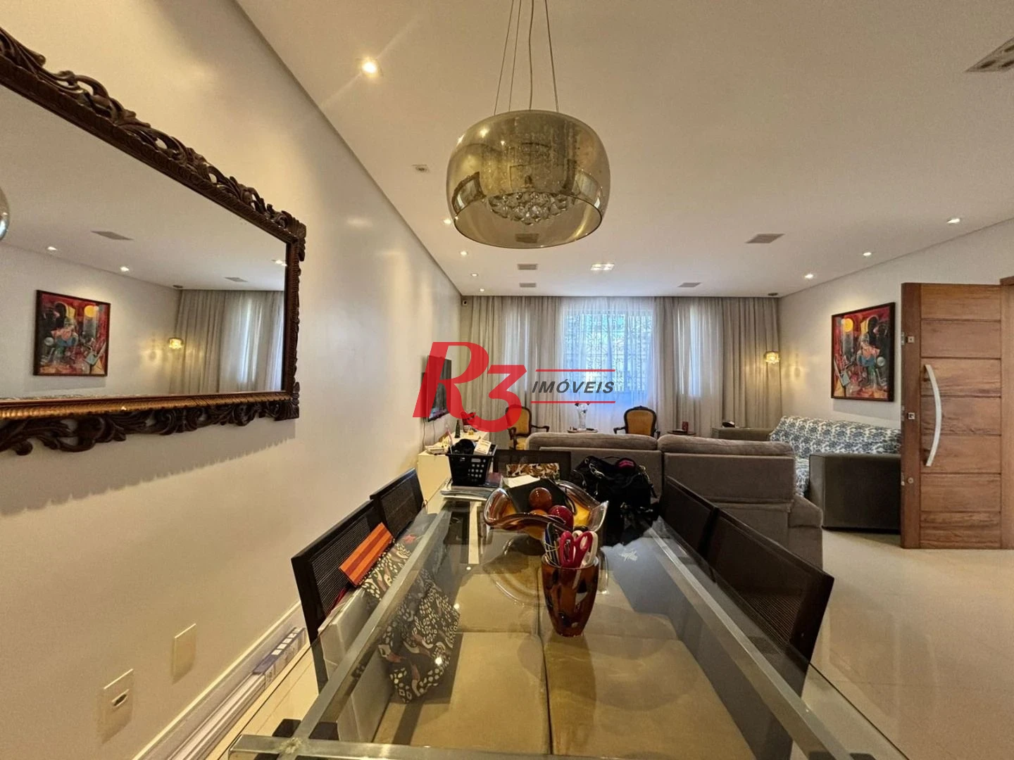 Sobrado com 3 dormitórios à venda, 187 m² por R$ 2.100.000,00 - Ponta da Praia - Santos/SP