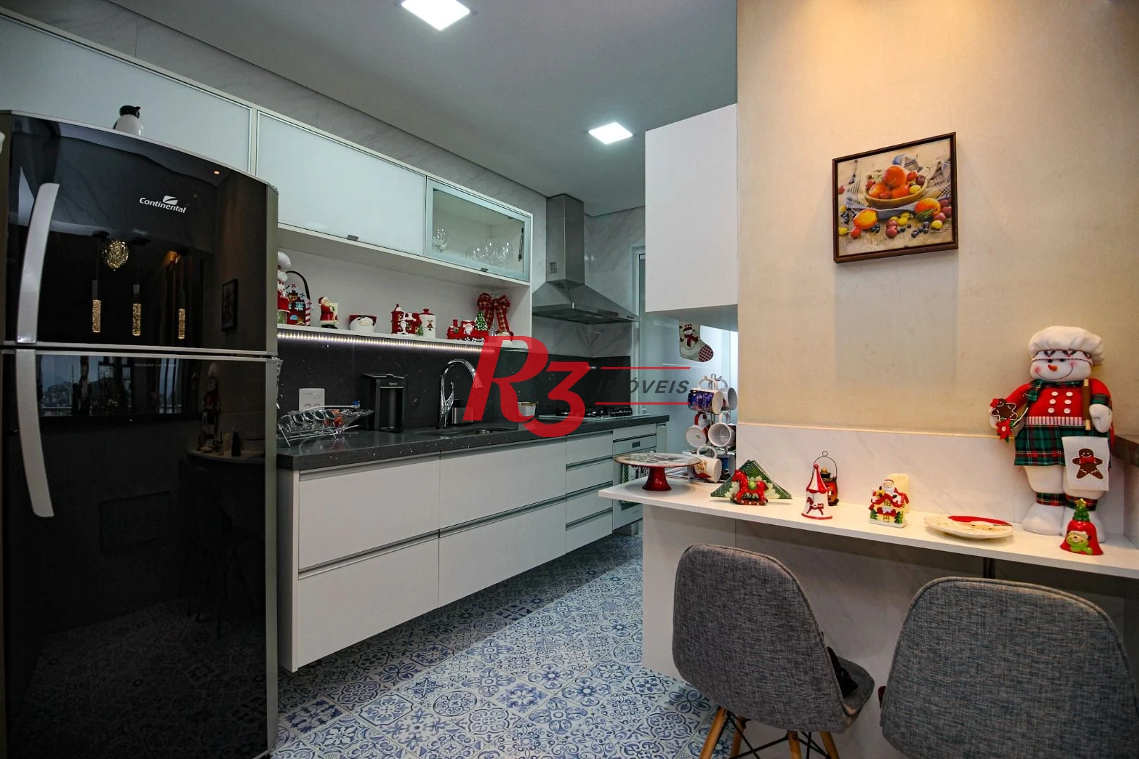 Apartamento com 2 dormitórios à venda, 84 m² por R$ 1.700.000,00 - Pompéia - Santos/SP