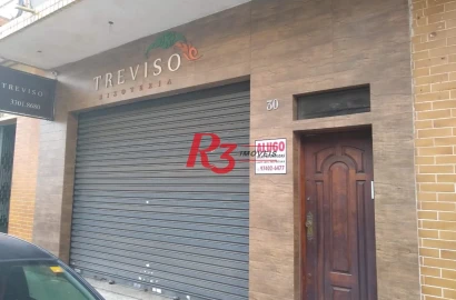 Loja para alugar, 140 m² por R$ 5.000,00/mês - Centro - Santos/SP