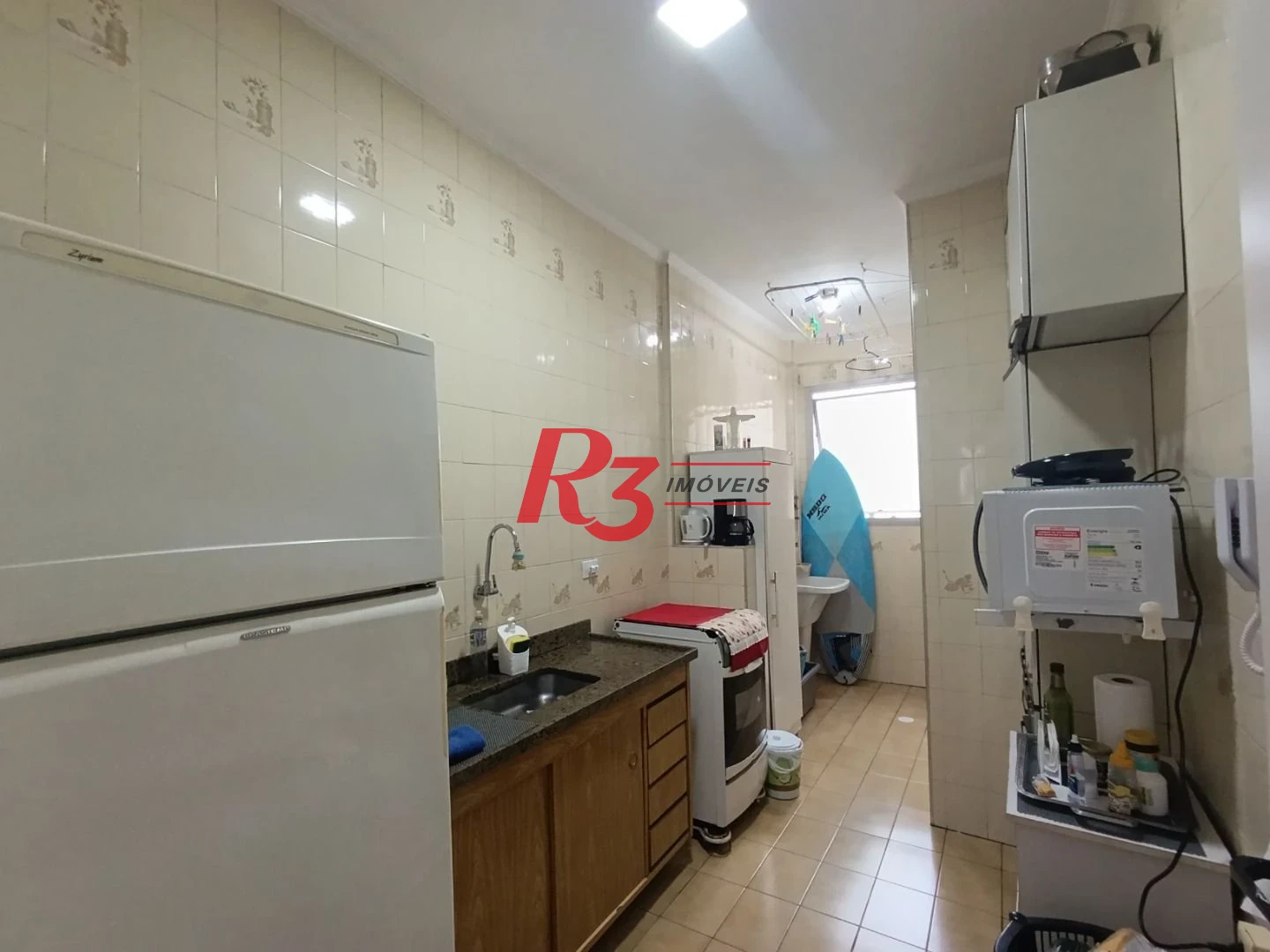 Apartamento com 1 dormitório à venda, 50 m² por R$ 430.000,00 - José Menino - Santos/SP