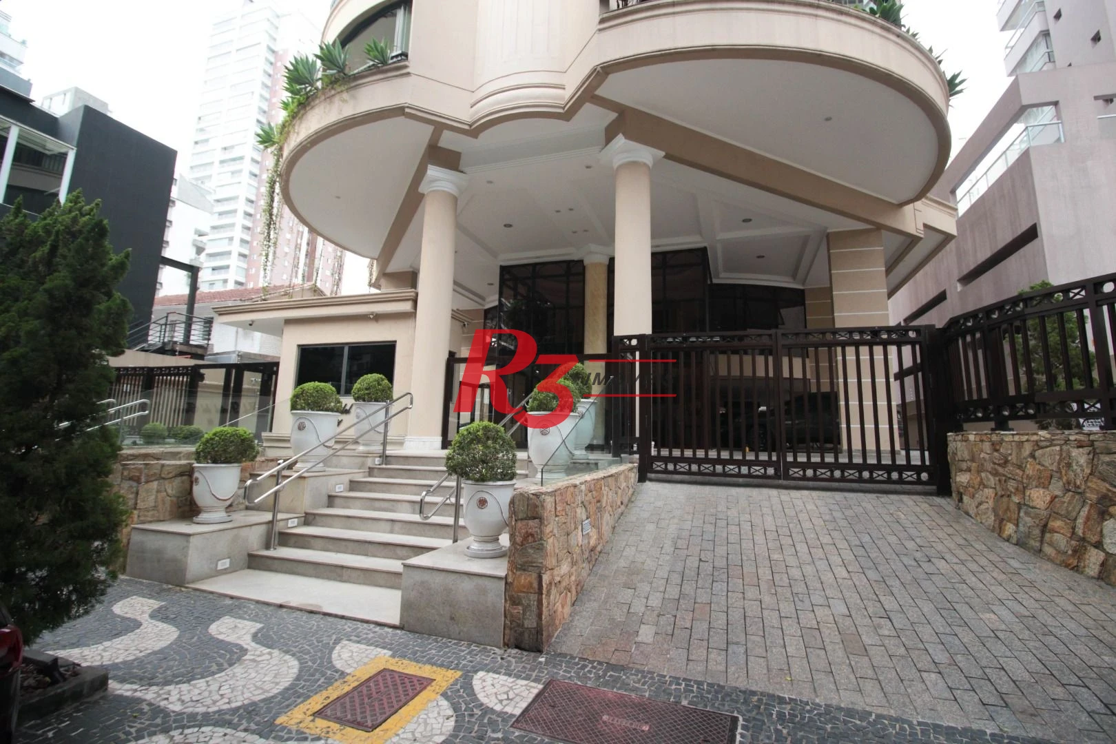 Cobertura com 4 suítes à venda na Vila Rica, 440 m² por R$ 8.000.000 - Santos/SP