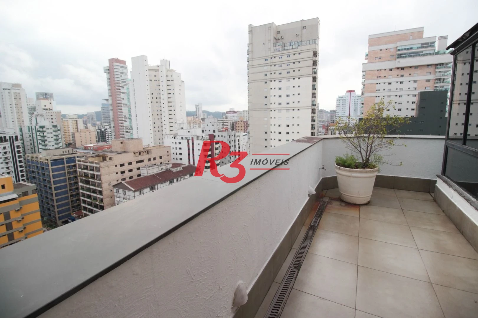 Cobertura com 4 suítes à venda na Vila Rica, 440 m² por R$ 8.000.000 - Santos/SP