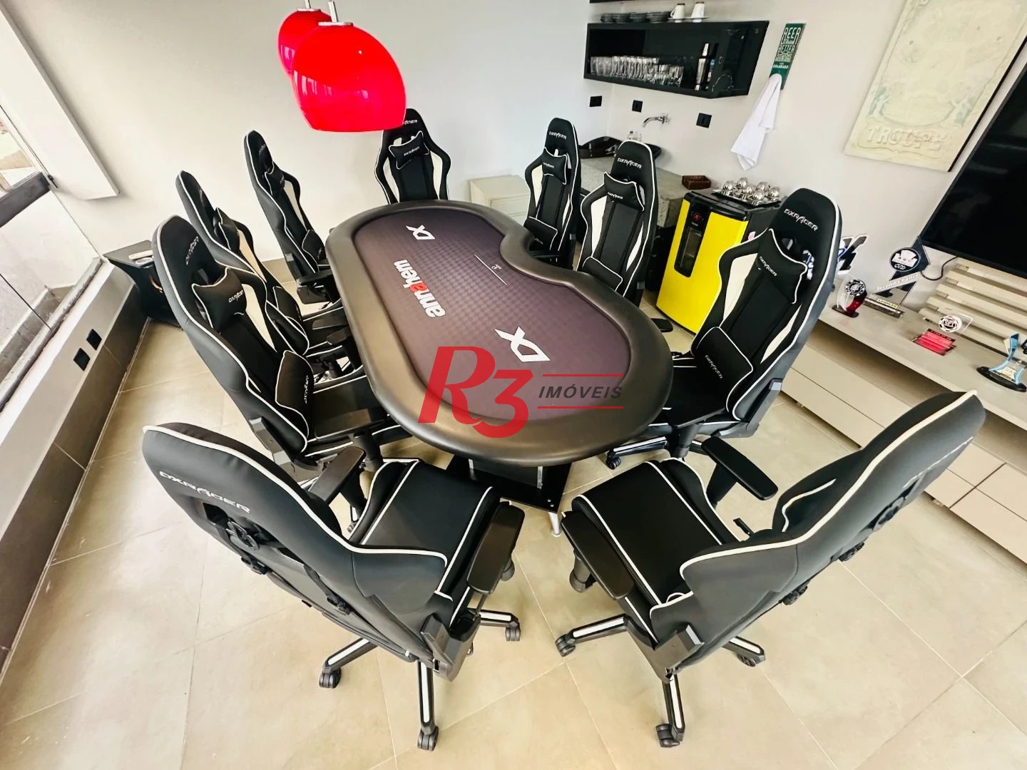 Cobertura com 4 suítes à venda na Vila Rica, 440 m² por R$ 8.000.000 - Santos/SP