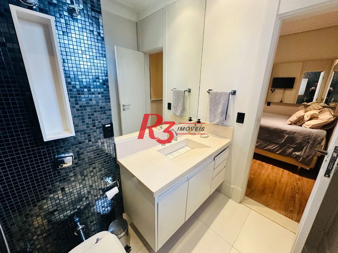 Cobertura com 4 suítes à venda na Vila Rica, 440 m² por R$ 8.000.000 - Santos/SP