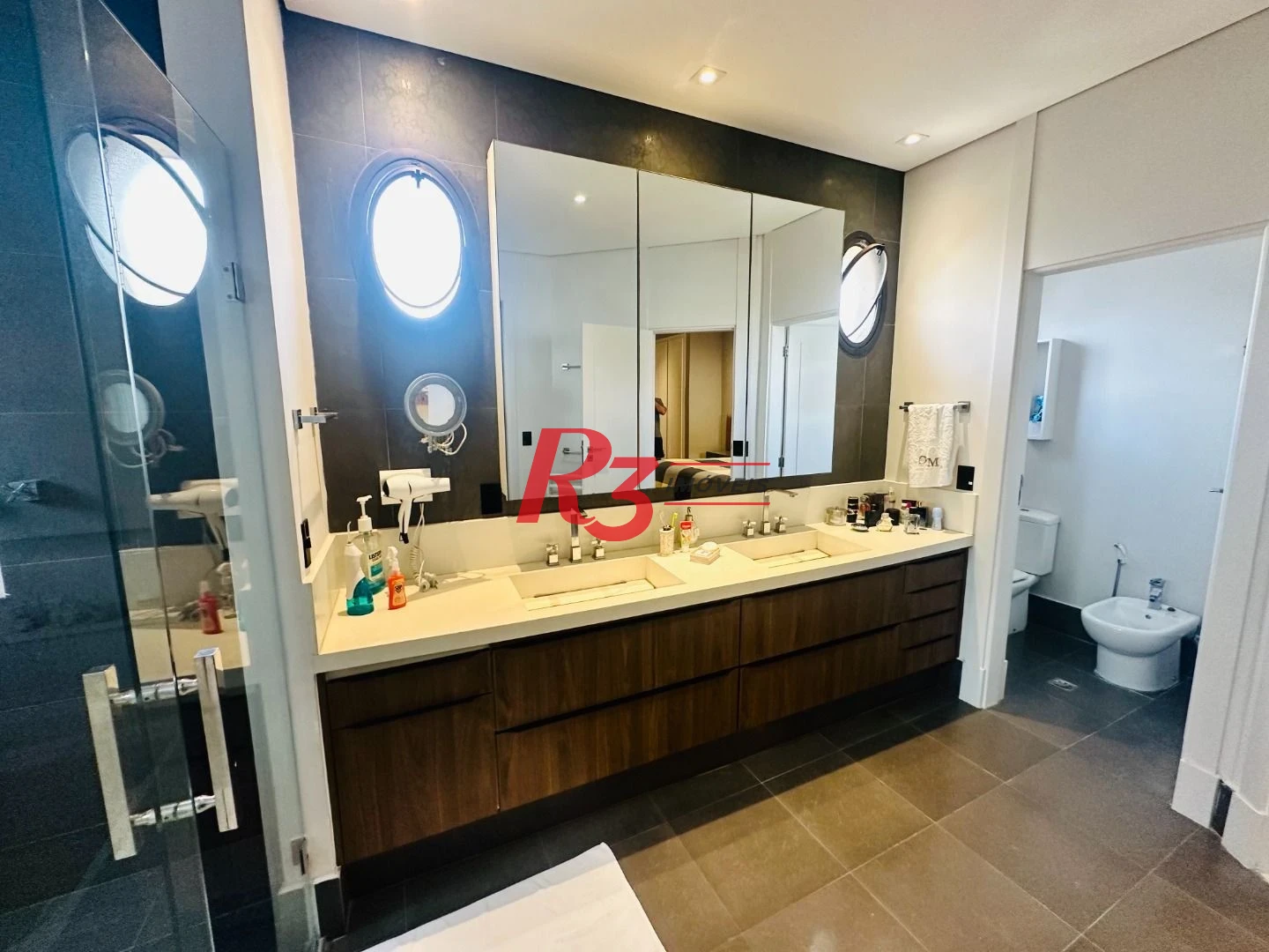 Cobertura com 4 suítes à venda na Vila Rica, 440 m² por R$ 8.000.000 - Santos/SP