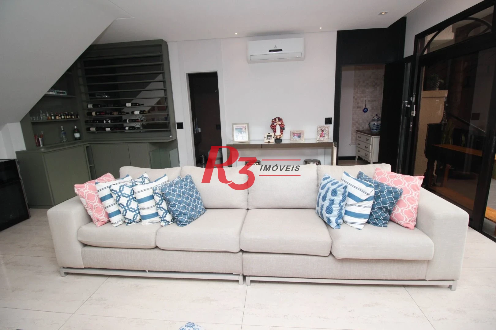 Cobertura com 4 suítes à venda na Vila Rica, 440 m² por R$ 8.000.000 - Santos/SP
