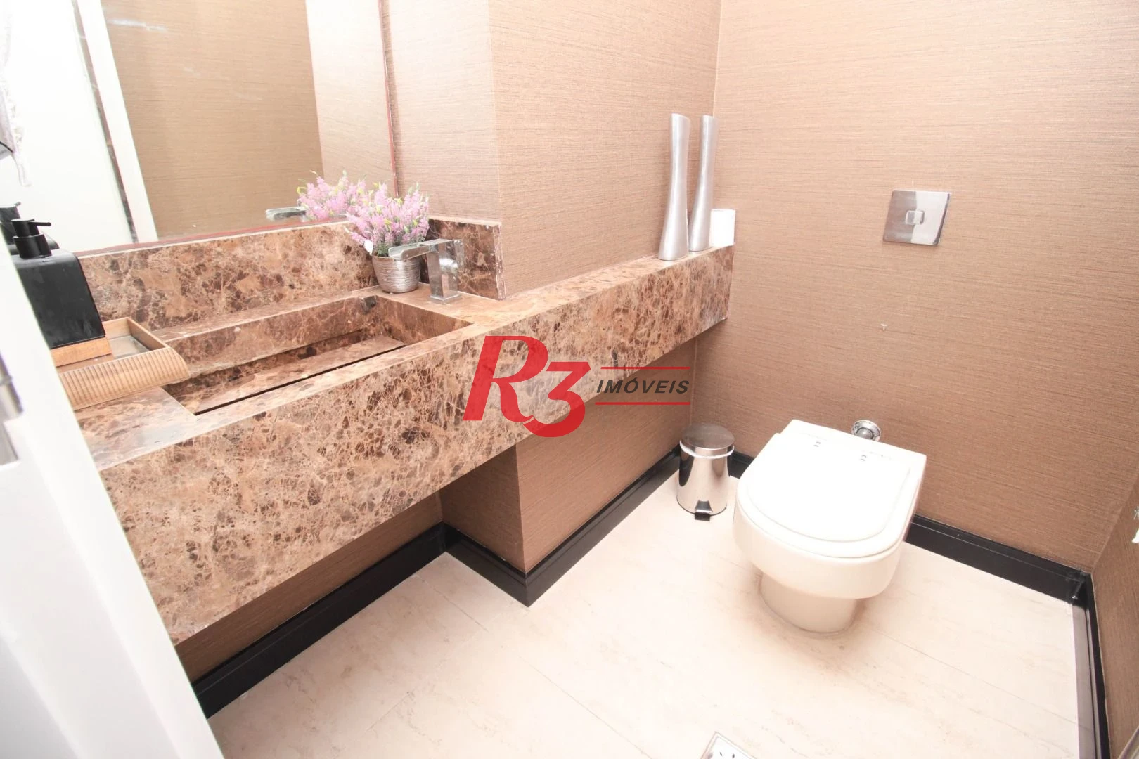 Cobertura com 4 suítes à venda na Vila Rica, 440 m² por R$ 8.000.000 - Santos/SP