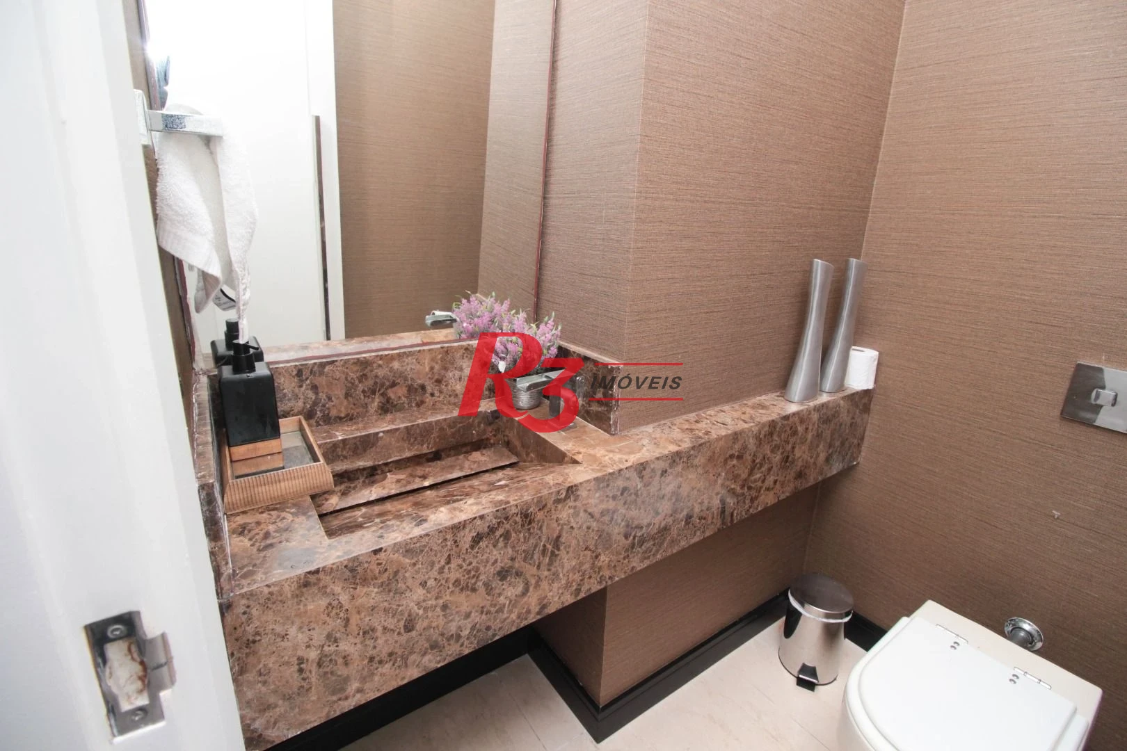 Cobertura com 4 suítes à venda na Vila Rica, 440 m² por R$ 8.000.000 - Santos/SP