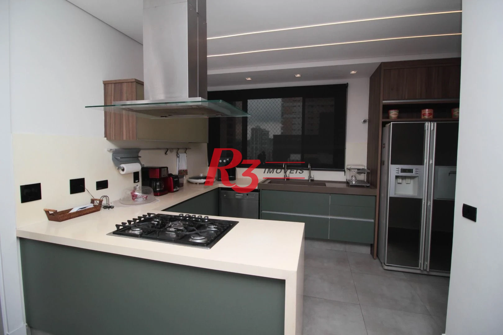 Cobertura com 4 suítes à venda na Vila Rica, 440 m² por R$ 8.000.000 - Santos/SP