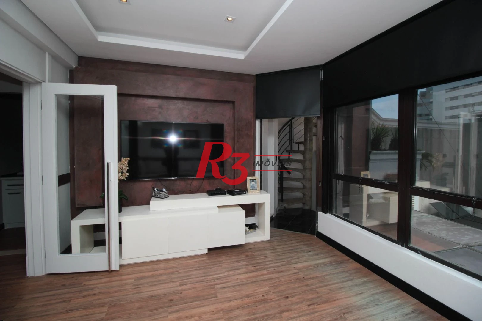 Cobertura com 4 suítes à venda na Vila Rica, 440 m² por R$ 8.000.000 - Santos/SP