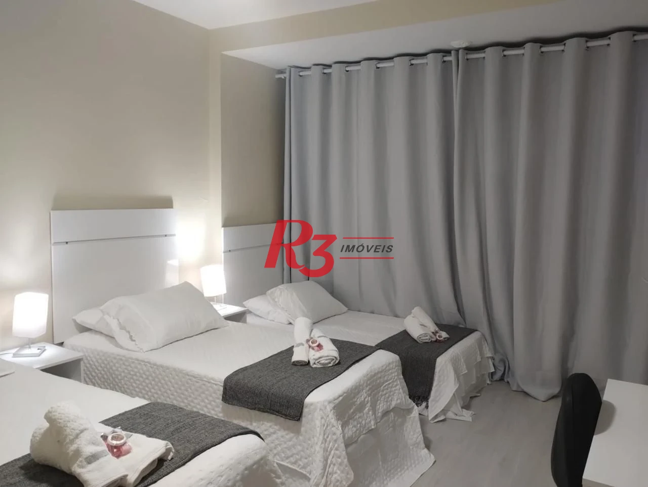 Apartamento com 2 dormitórios à venda, 87 m² por R$ 590.000,00 - Aparecida - Santos/SP