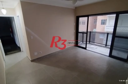 Apartamento com 1 dormitório à venda, 58 m² por R$ 510.000,00 - Boqueirão - Santos/SP
