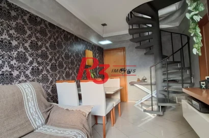 Apartamento à venda, 88 m² por R$ 750.000,00 - Aparecida - Santos/SP
