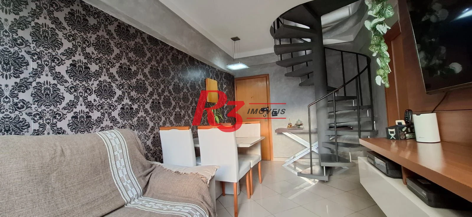Apartamento com 2 dormitórios à venda, 88 m² por R$ 800.000,00 - Aparecida - Santos/SP