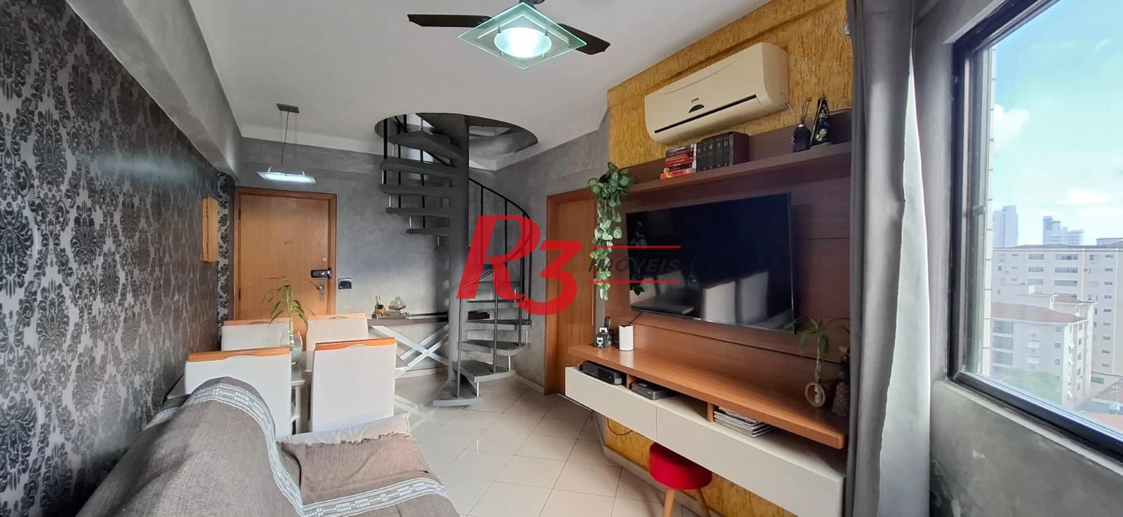 Apartamento com 2 dormitórios à venda, 88 m² por R$ 800.000,00 - Aparecida - Santos/SP