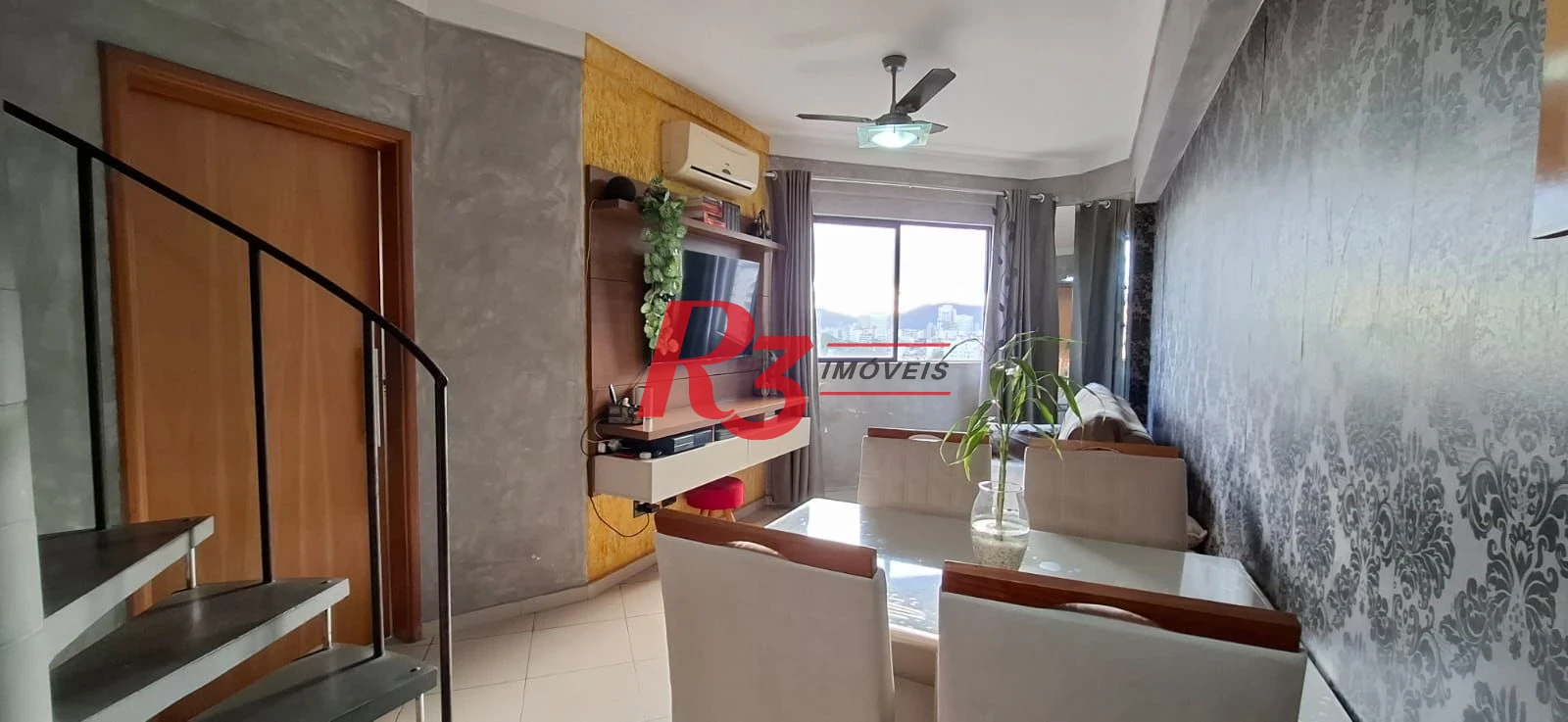 Apartamento com 2 dormitórios à venda, 88 m² por R$ 800.000,00 - Aparecida - Santos/SP